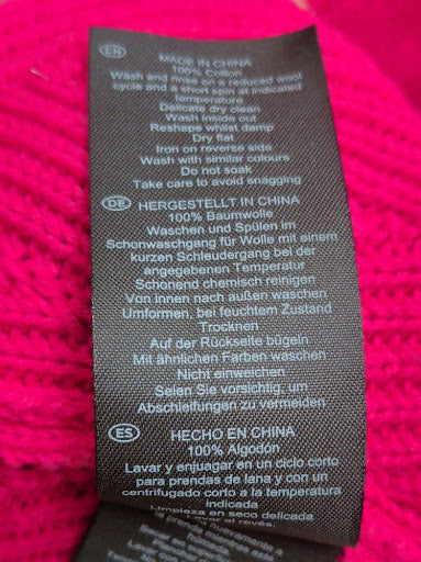 Cable Knit Boat Neck Jumper Hot Pink