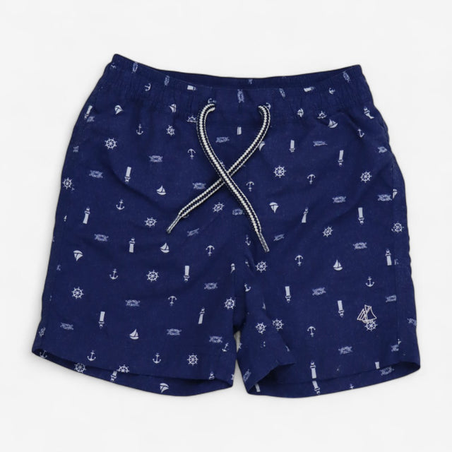 Swim Shorts Blue with Anchors