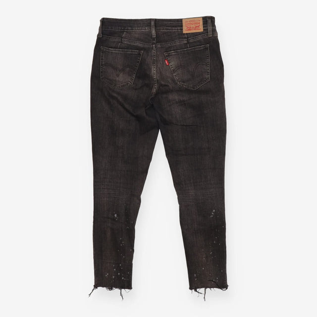 Skinny Jeans in Dark Grey / Charcoal Wash