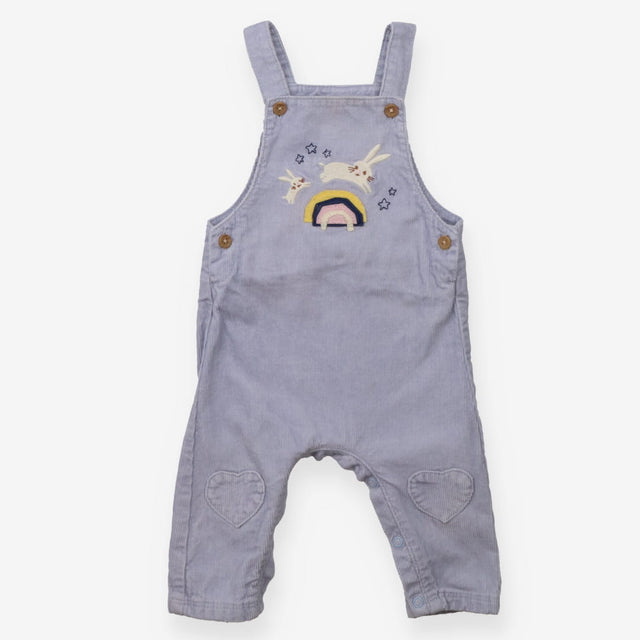 Dungarees light blue cord bunnies