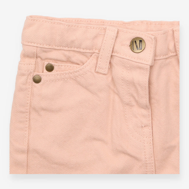 Pink Denim Shorts