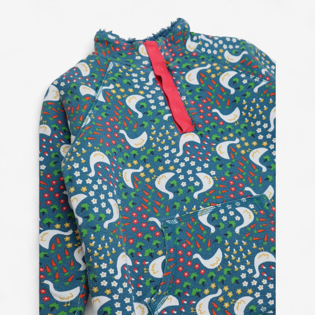 Snuggle Fleece Blue Goose