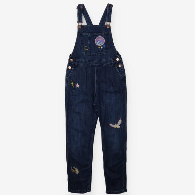 Blue denim Harry Potter dungarees