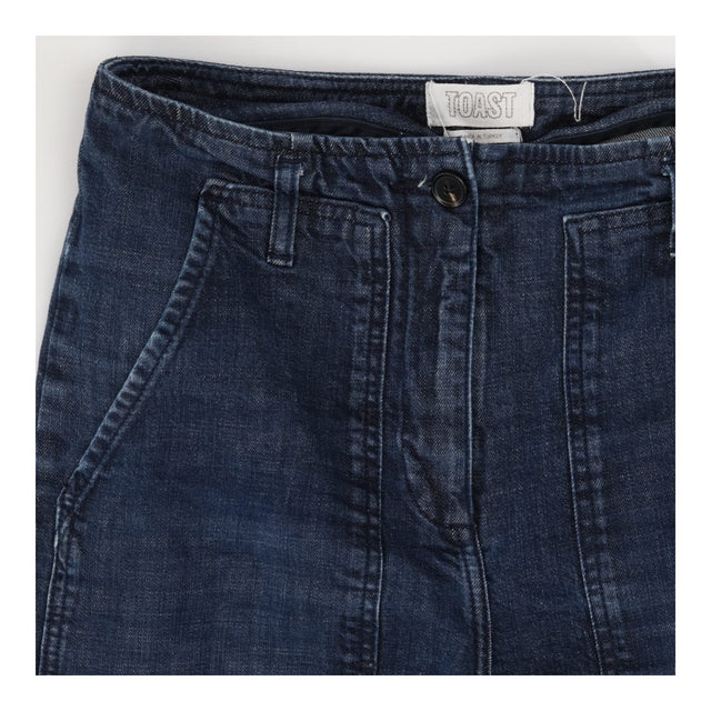 Blue Cropped Jean