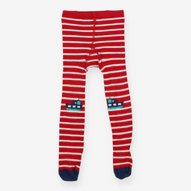 Tights red stripe boats
