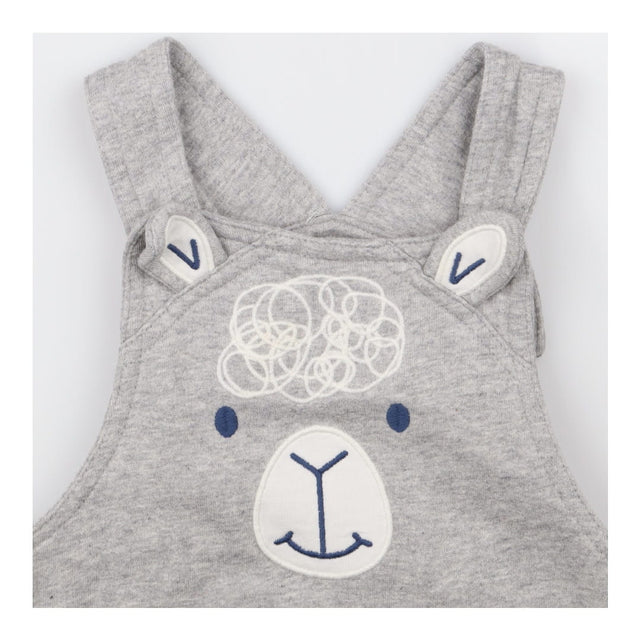 Dungarees Jersey Grey Alpaca Applique