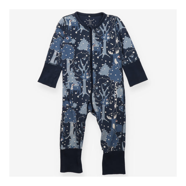 Blue Woodland Sleepsuit