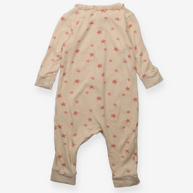 Pink star sleepsuit