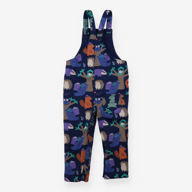 Blue Woodland Treehouse Dungarees