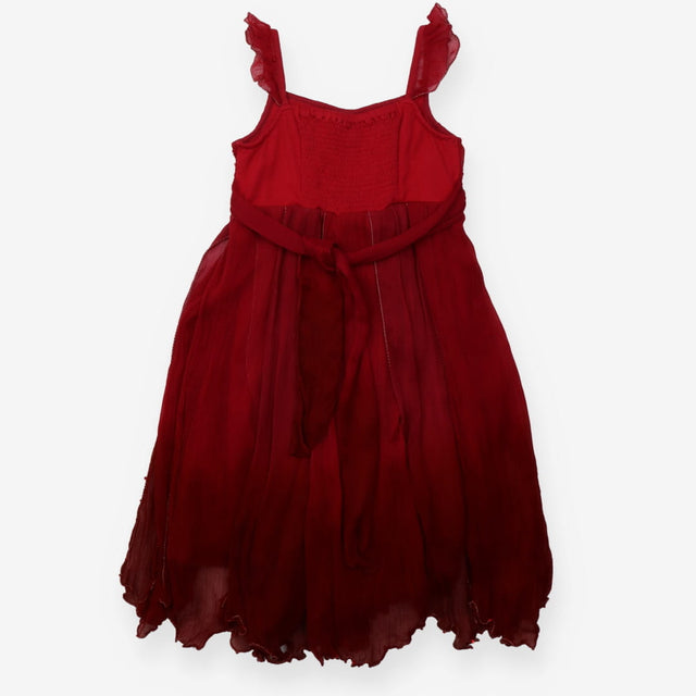 Party Dress Ombre Strappy - red/Pink