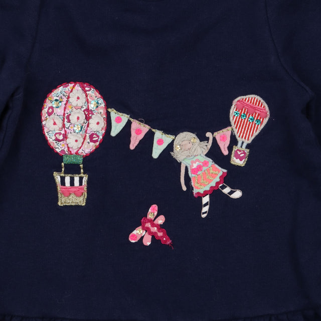 Navy Hot Air Balloon Dress