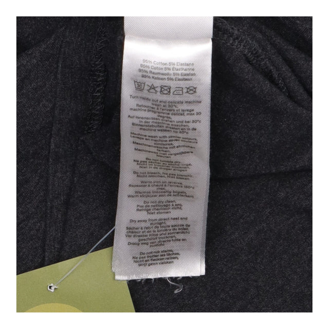 Vest Top Charcoal Grey Scoop Neck