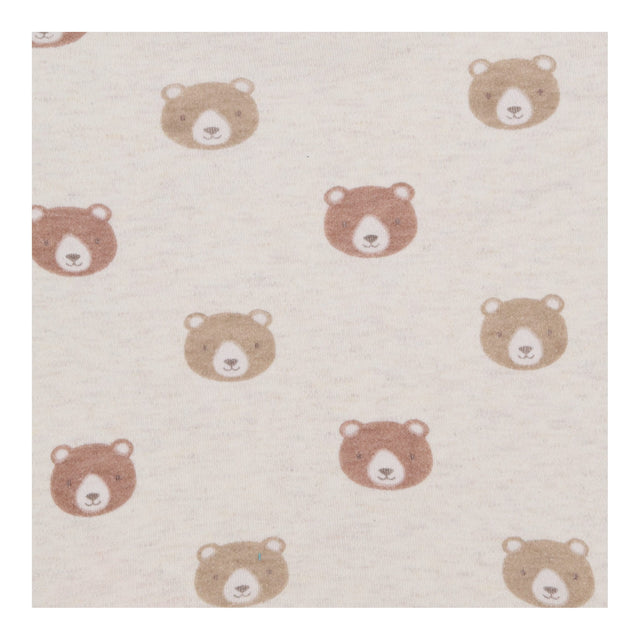 Pyjamas cream with bear face