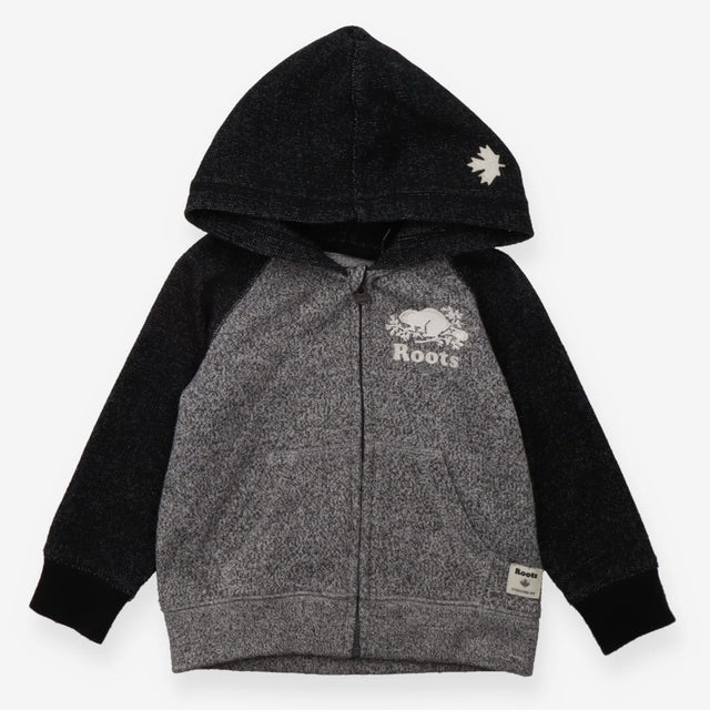 Hoodie full zip grey
