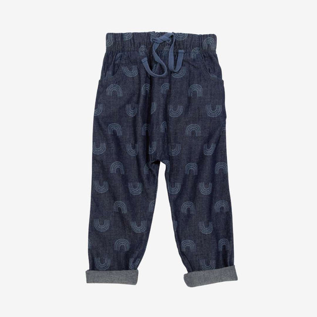 Rainbow denim pull-ups