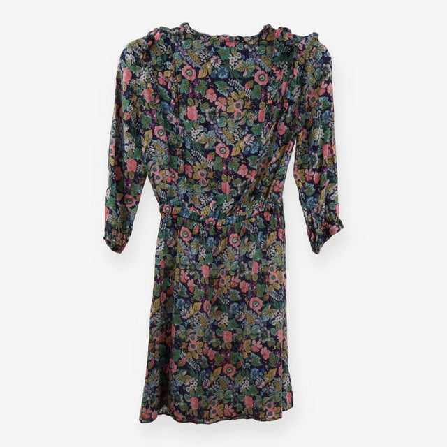 Paris Atelier Floral Tie Front Mini Dress