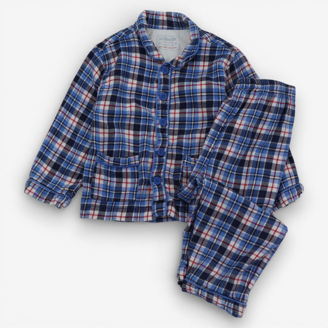 Pyjamas Blue and Red Check