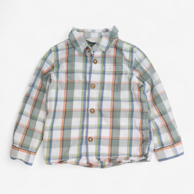 Multi colour checked shirt