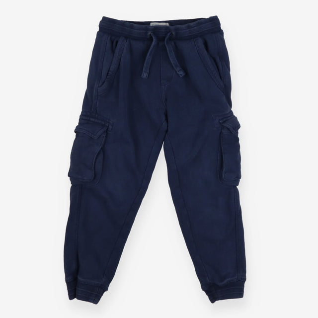 Cargo Jogger Navy with Strings