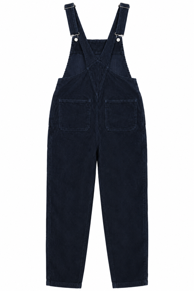 Dungarees Lewes Navy Blue Fine Cord Corduroy Cotto