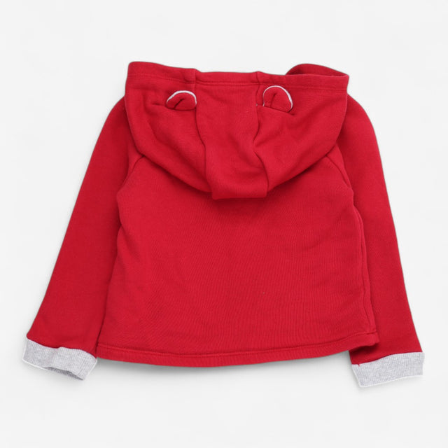 Hoodie Red with Polar Bear