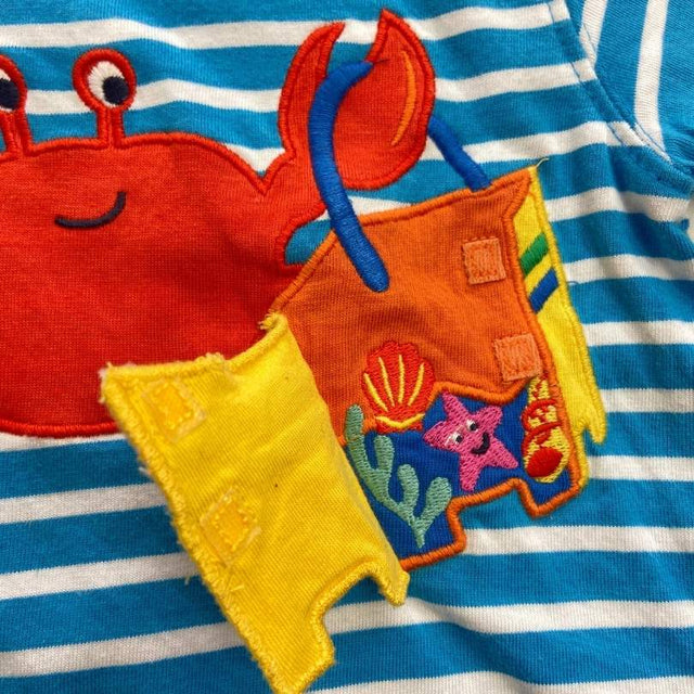 Crab Beach Day Tee
