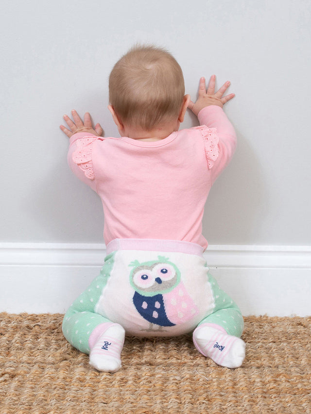 Owlet knit leggings
