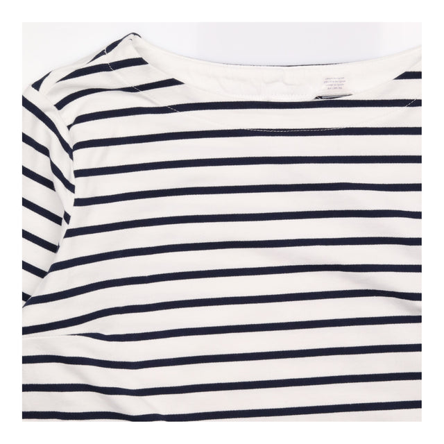 Tunic Top Navy Cream Stripe Maternity Nursing Long