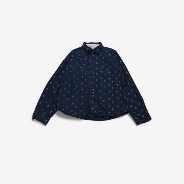 Shirt Navy Skulls