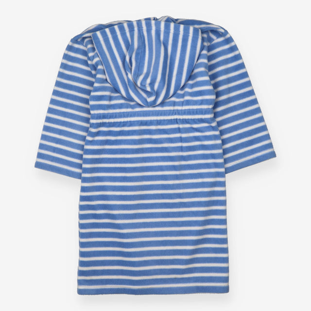 Dressing Gown Blue and White Stripe