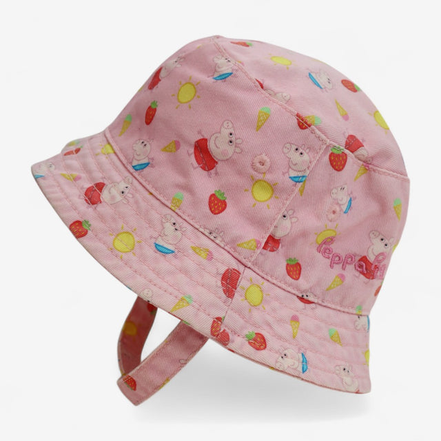 Bucket Hat Pink Peppa Pig