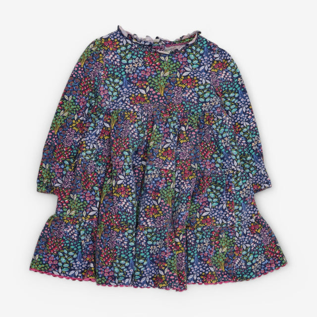 Dress LS Floral Tiered