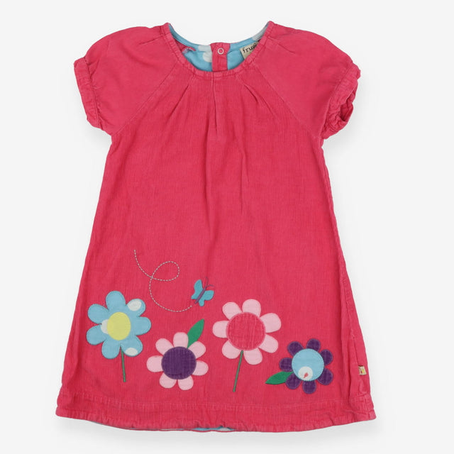 Dress Pink Cord Flowers