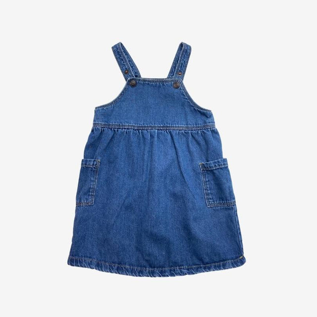 Denim Pinafore Dress