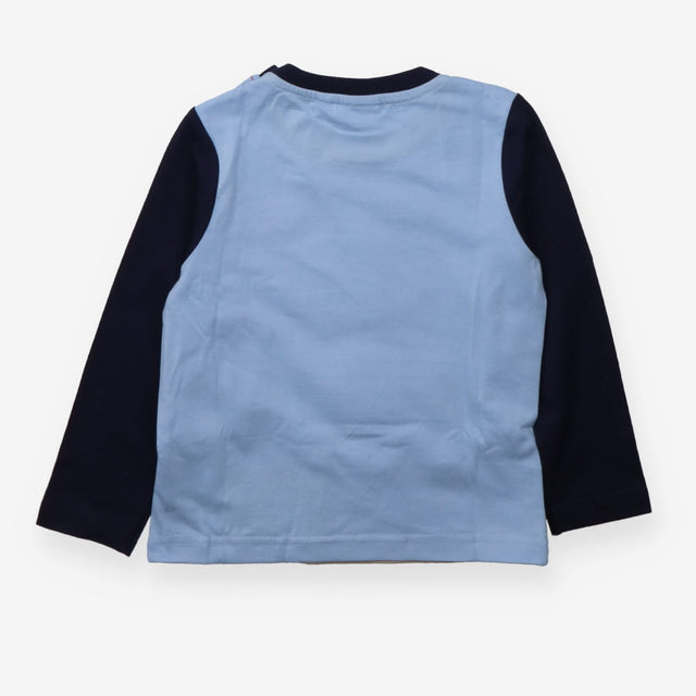 T-Shirt Long Sleeve Navy and Blue JoJo Bus Tour
