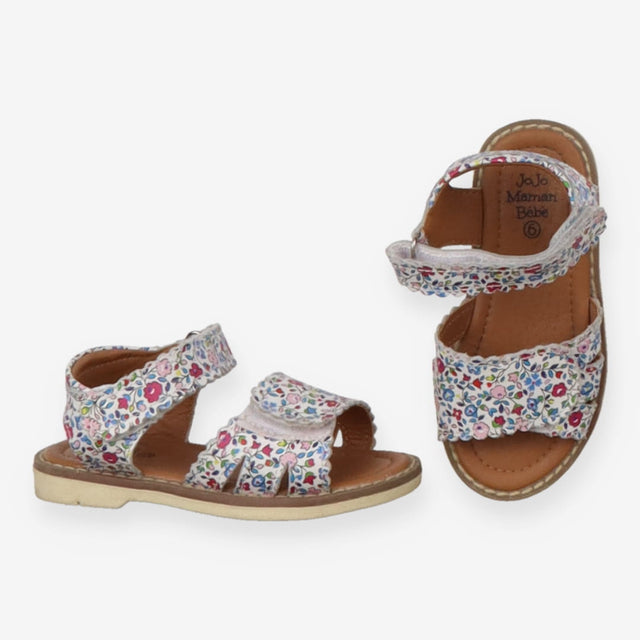 Floral Velcro Sandals