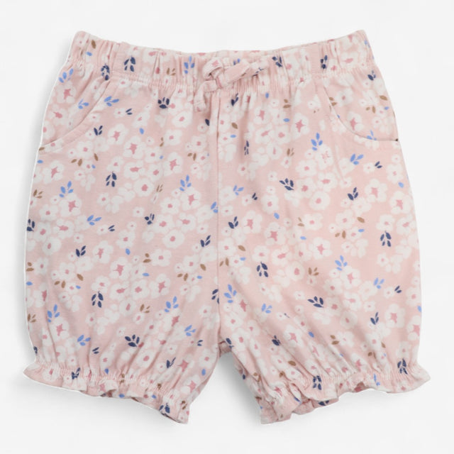 Shorts pink bloomer floral