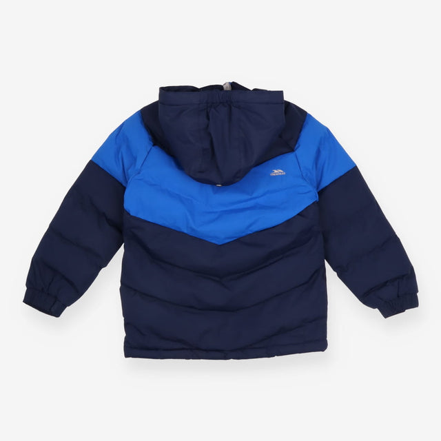 Padded Coat Navy and Blue Fleece Lined