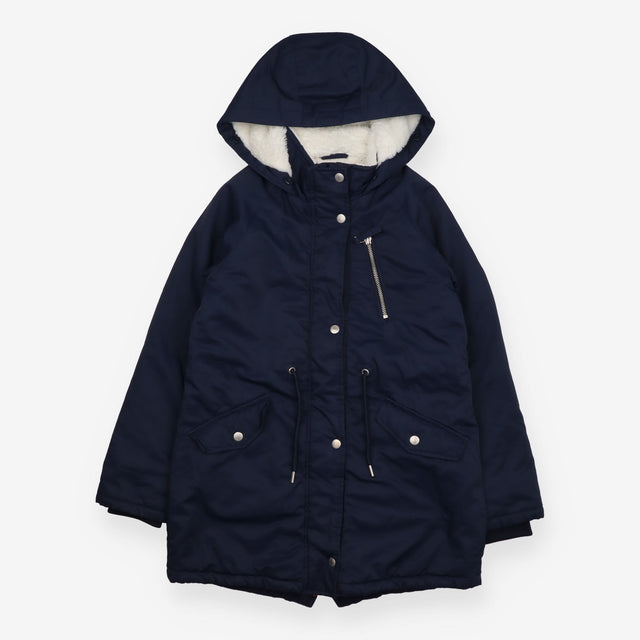 Coat Navy Fleece Lined