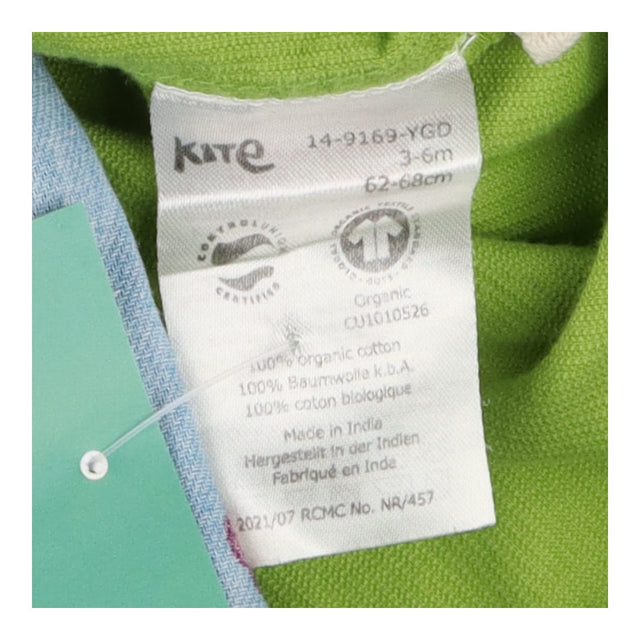 Reversible dress green and blue