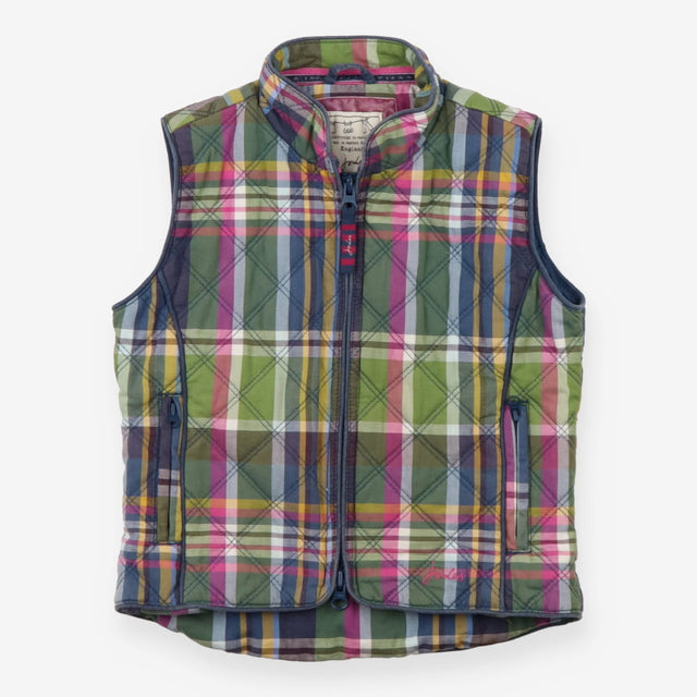 Gilet Pink and Green Plaid