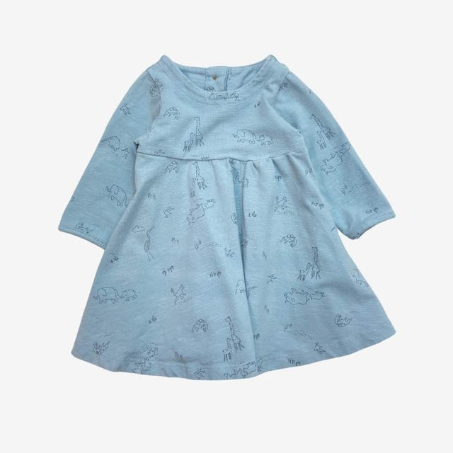 Blue Safari Dress