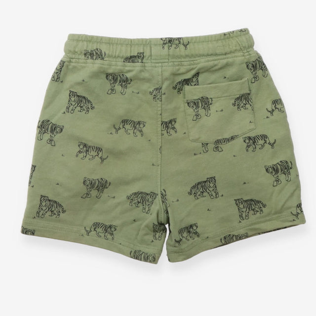 Jogger Short green with Tigers and strings