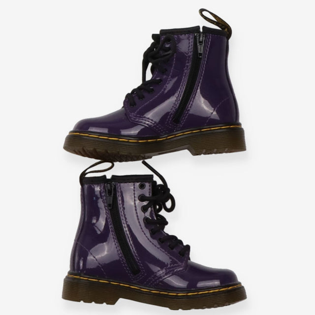 Doc Martins Purple Leather
