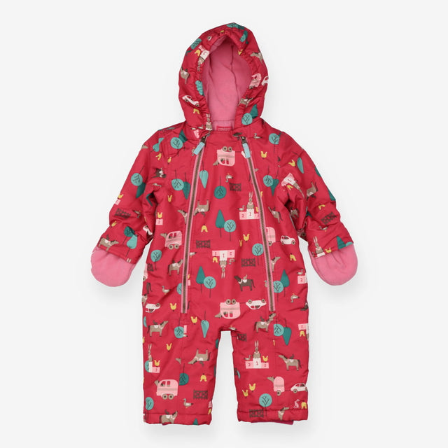 Pink Horses Trailer Lined Puddlesuit