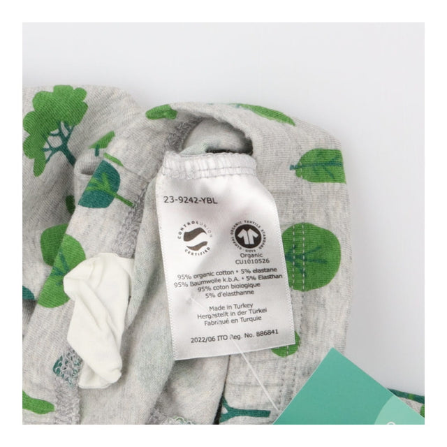 Leggings Grey with Green Trees