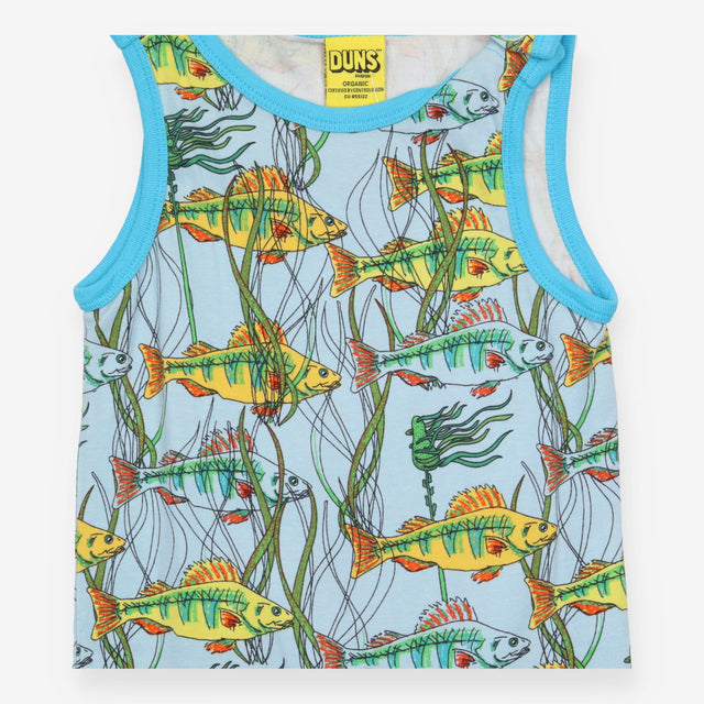 Romper blue fish