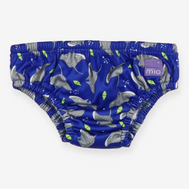 Swim Nappy Bambino Mio blue with stingrays