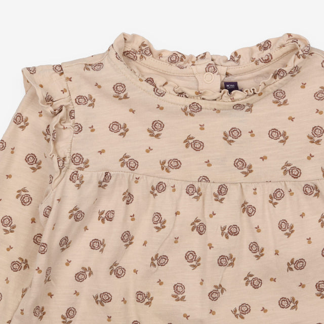 Cream Roses Long Sleeve