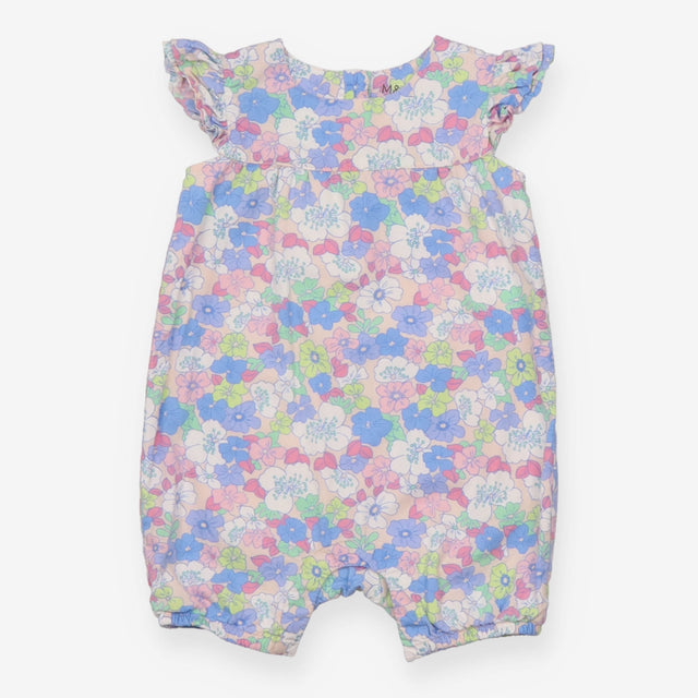 Romper Woven Floral Print